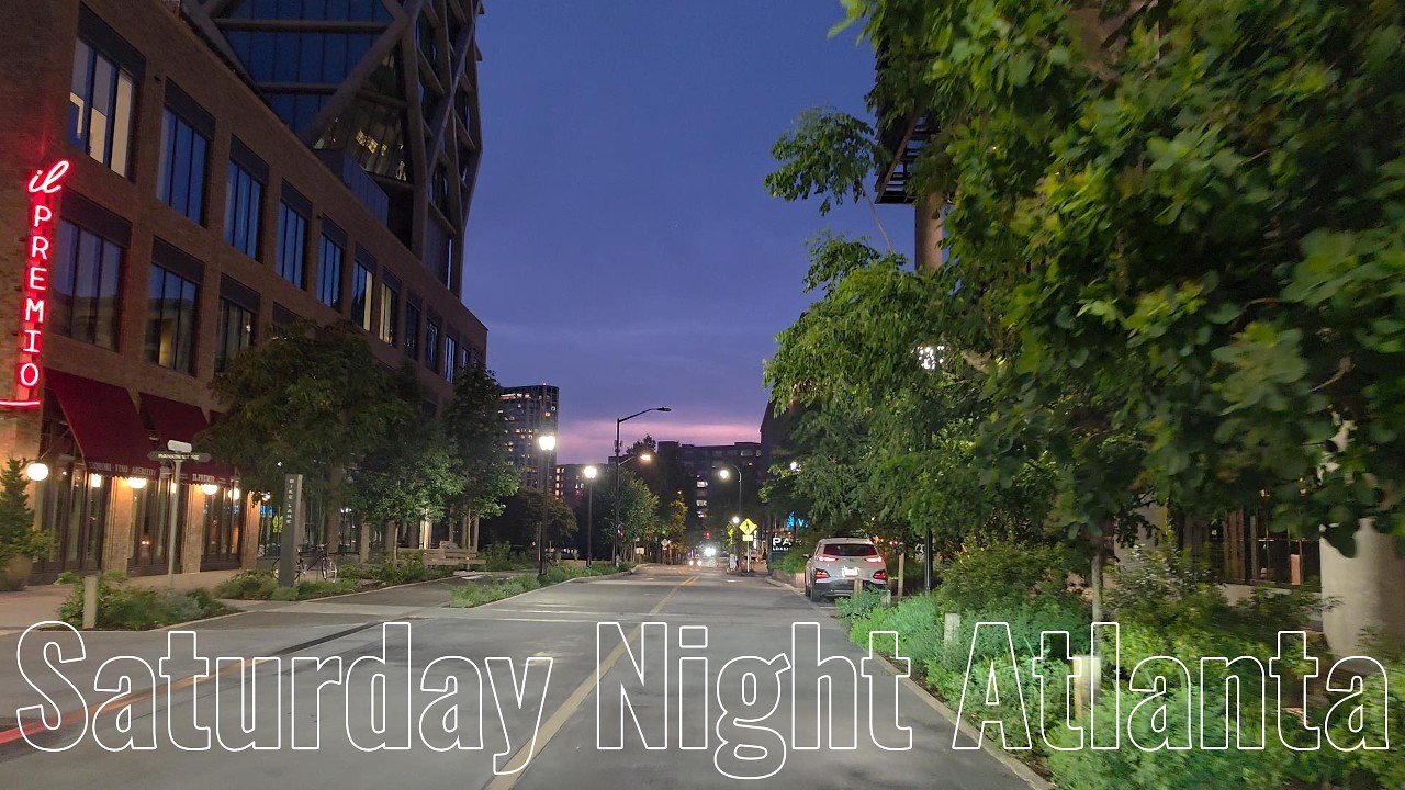 4K Saturday Night in Atlanta GA ππ | Festive Midtown Nightlife Vibes β¨ | Relaxing ASMR POV Drive 4K Saturday Night in Atlanta GA ππ | Festive Midtown Nightlife Vibes β¨ | Relaxing ASMR POV Drive