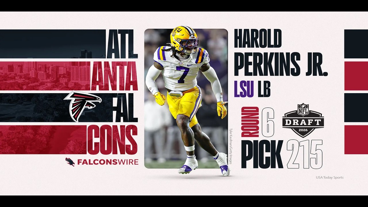 Bill Carroll’s 32 Picks In 32 Days LB Harold Perkins Jr  LSU, 6’0 5/8″ 220, Pick 215 of The Falcons
