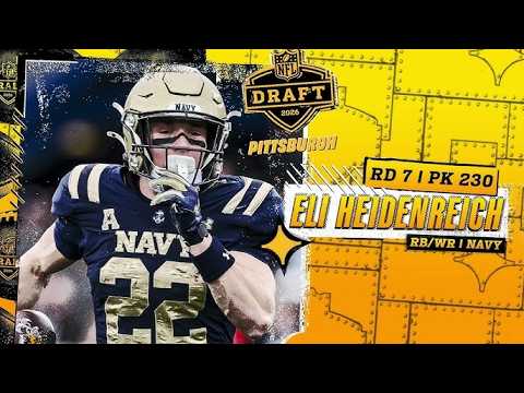 Bill Carroll’s 32 Picks In 32 Days Eli Heidenreich 6’0″ 198 4.44 40, 6.55 3-cone Pick #230 NFL Draft Bill Carroll’s 32 Picks In 32 Days Eli Heidenreich 6’0″ 198 4.44 40, 6.55 3-cone Pick #230 NFL Draft