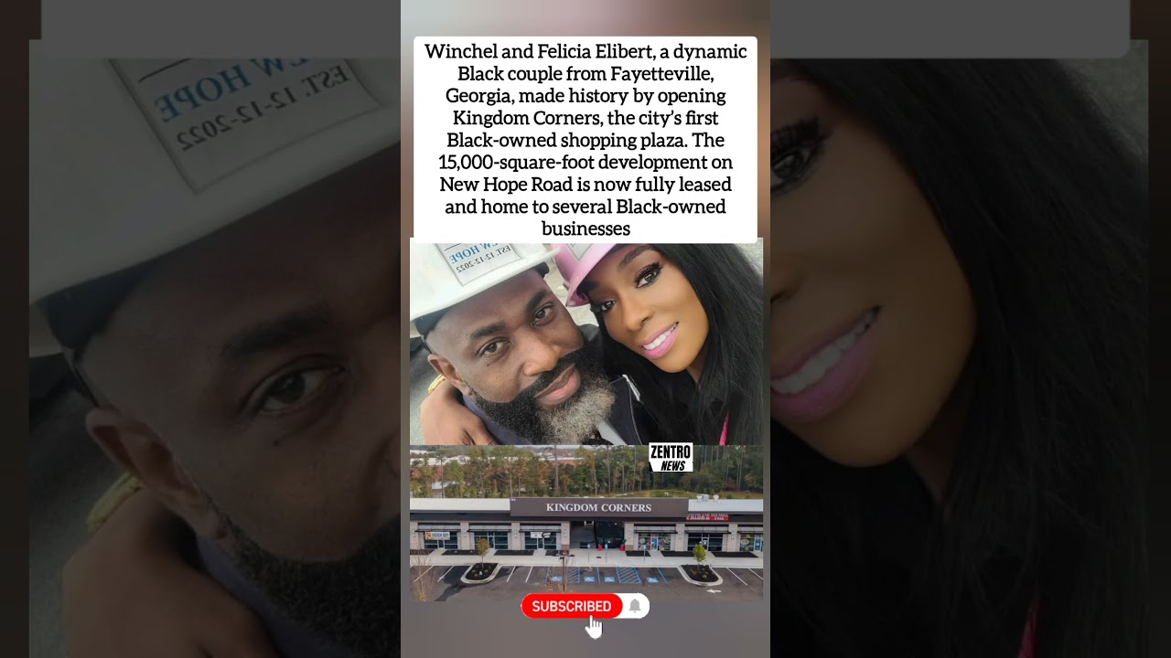 Black Couple Makes History in Georgia! 🏆 #shorts