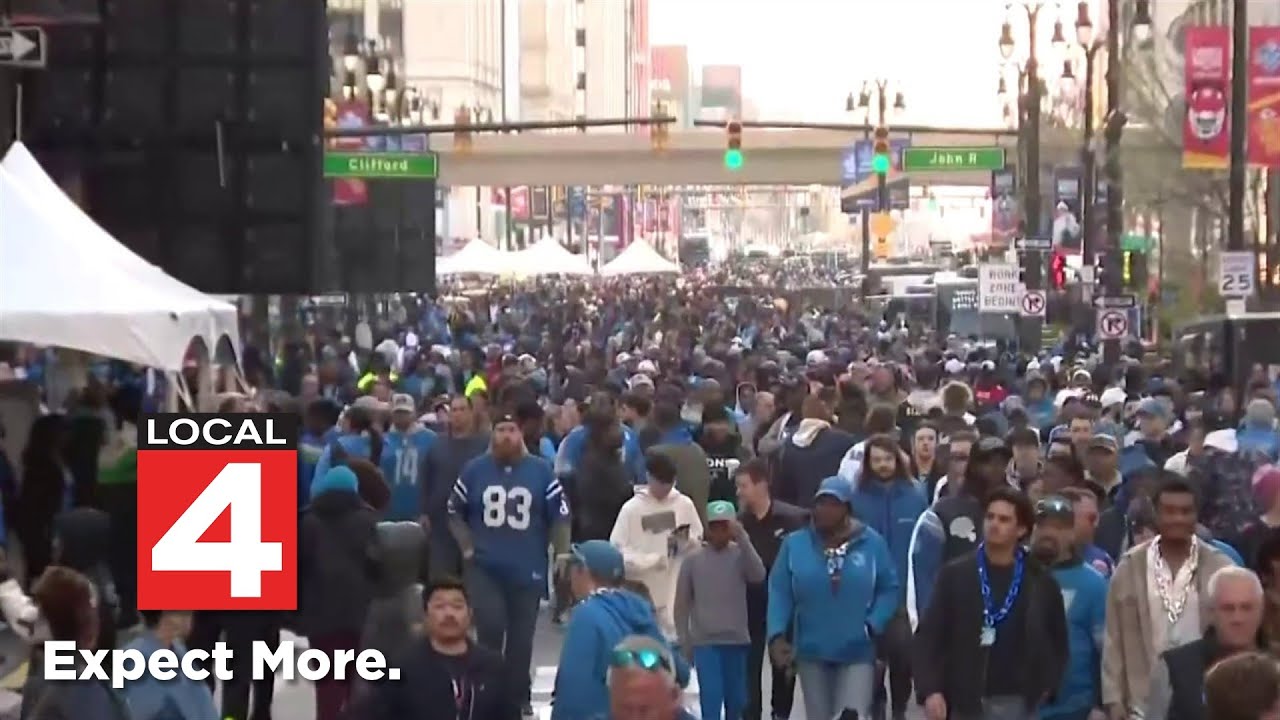 Here’s how much money the NFL Draft generated for Metro Detroit in total economic impact