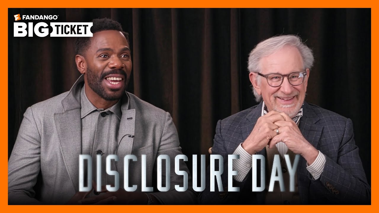 “I Really Believe” Steven Spielberg & Colman Domingo Talk ‘Disclosure Day’