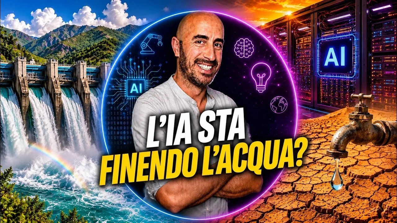 L’IA STA FINENDO TUTTA L’ACQUA?