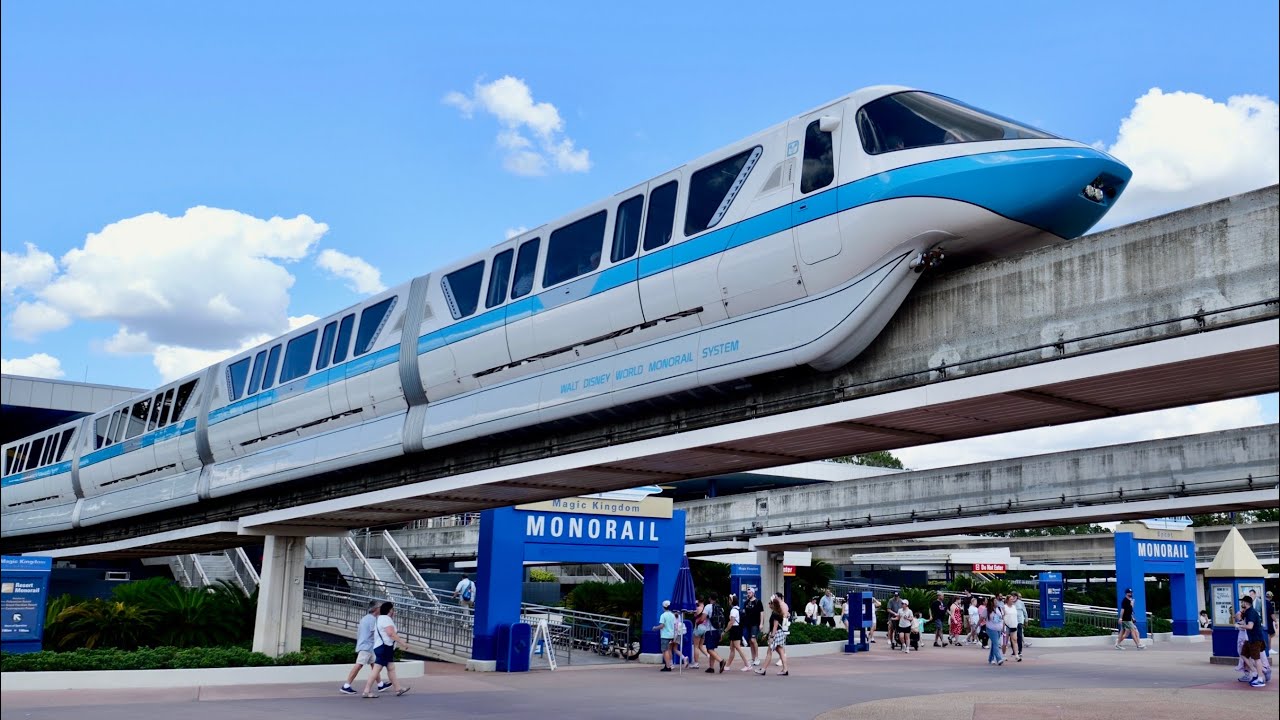 Magic Kingdom Resort Monorail 2026 Complete Ride POV Experience in 4K | Walt Disney World Florida