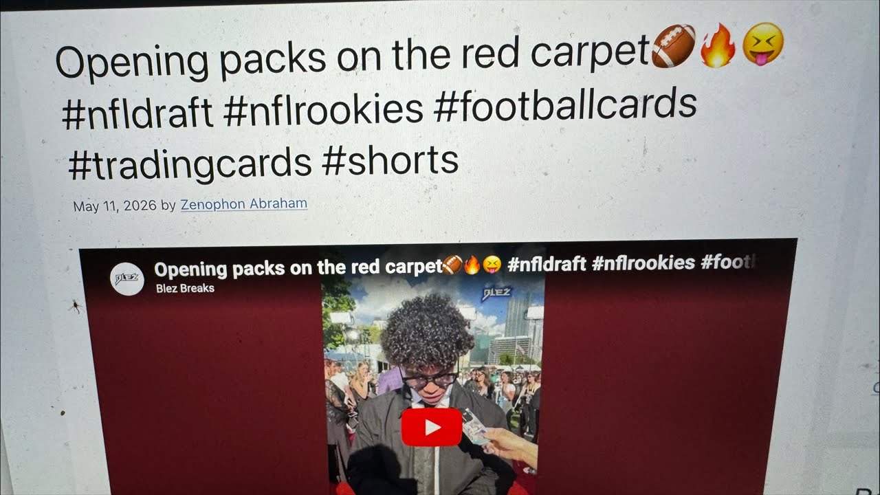 NFL Draft Red Carpet News: Did NFL Get Any Black YouTube Creators For 2026 NFL Draft Red Carpet?