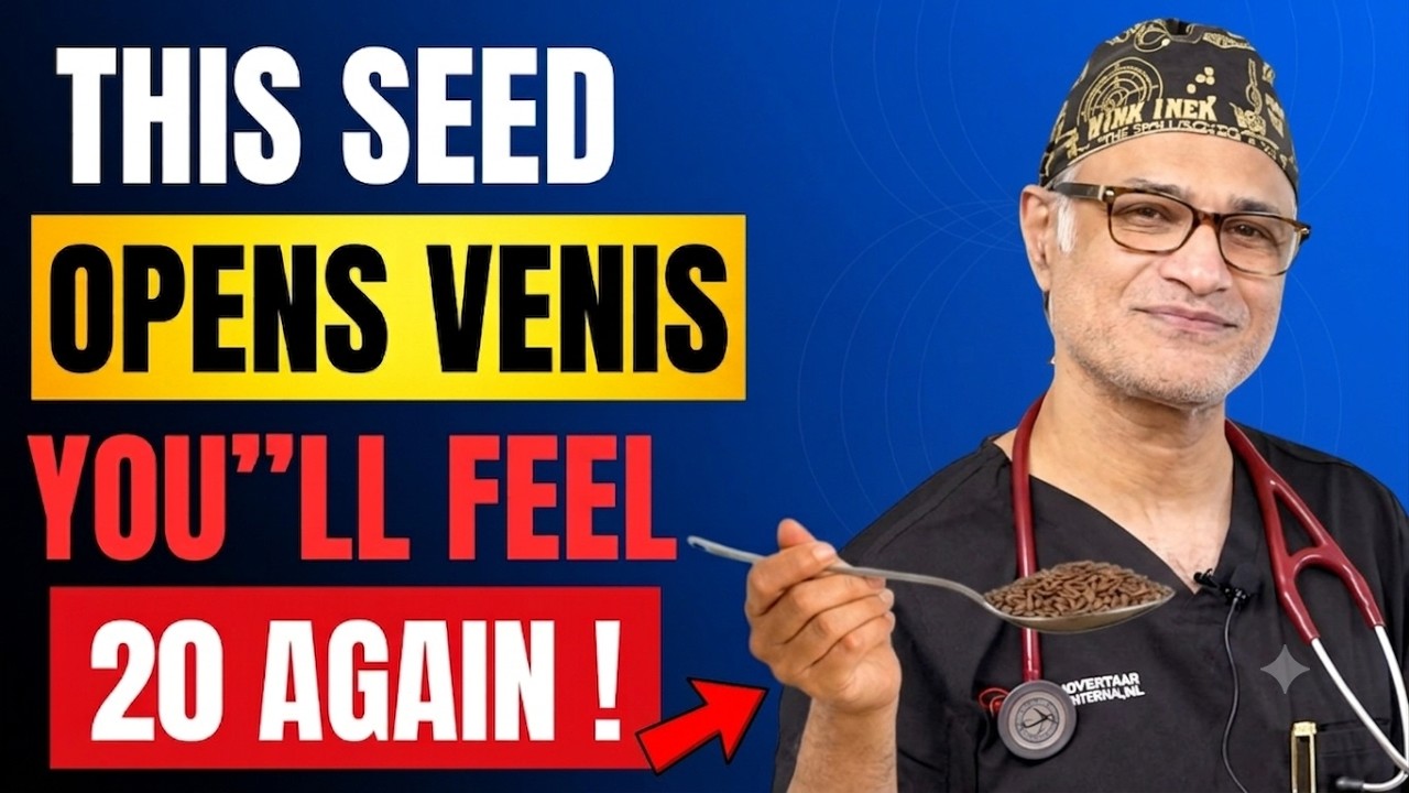 The Tiny Seed That Opens Your Blood Vessels Naturally | Doctor Explains the Science The Tiny Seed That Opens Your Blood Vessels Naturally | Doctor Explains the Science