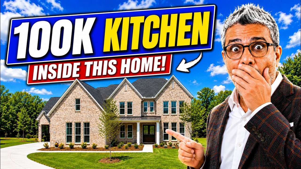 This Alpharetta GA Home By Toll Brothers at Hawthorn Has Over 0K In Kitchen Upgrades! MUST WATCH