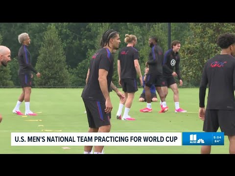 US Men’s National Team practicing for World Cup US Men’s National Team practicing for World Cup