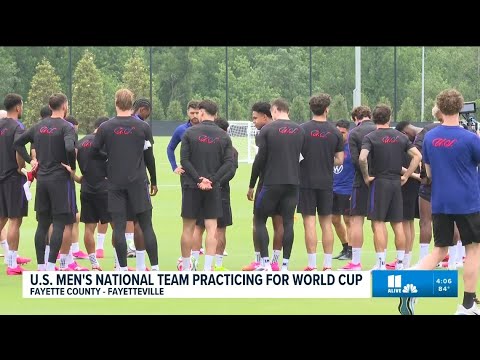 USMNT practice for World Cup USMNT practice for World Cup