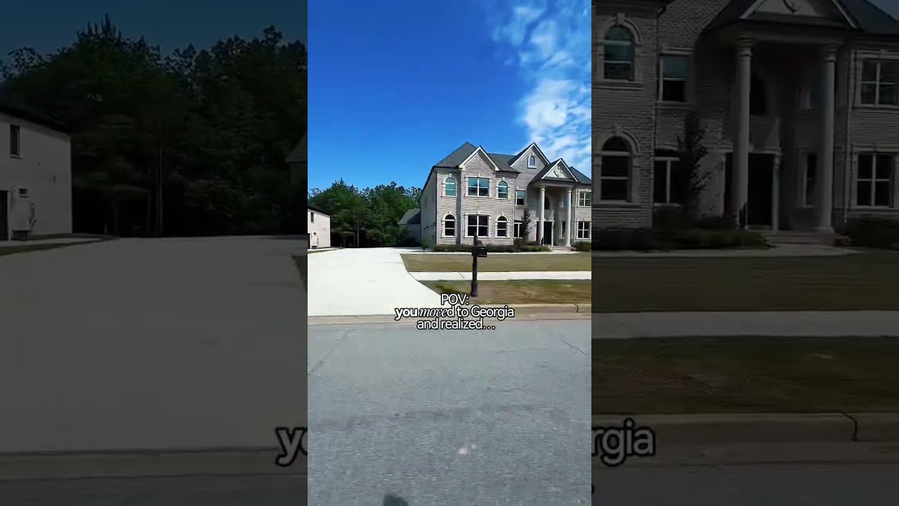 You moved to Ga and realized…. You moved to Ga and realized….
