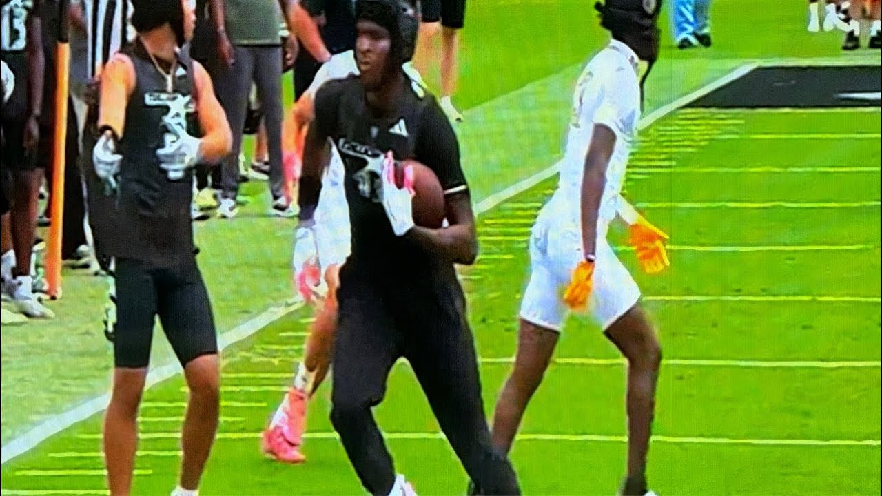 Cal-Bound TR Charles Davis 6’5, 210 From Westlake HS In CA Catches TD Pass In OT7 Finals From LA
