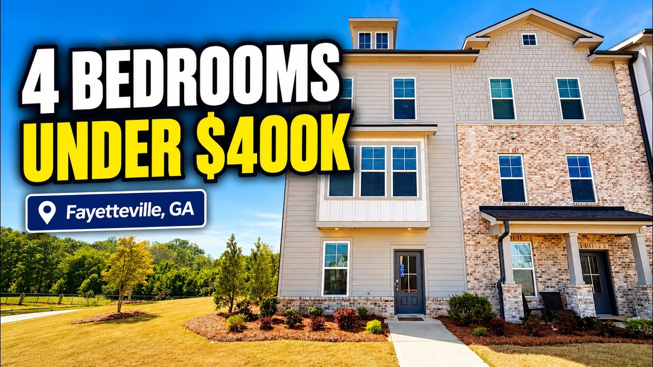 I Found a 4 Bedroom Fayetteville GA Townhome Under 0K I Found a 4 Bedroom Fayetteville GA Townhome Under 0K