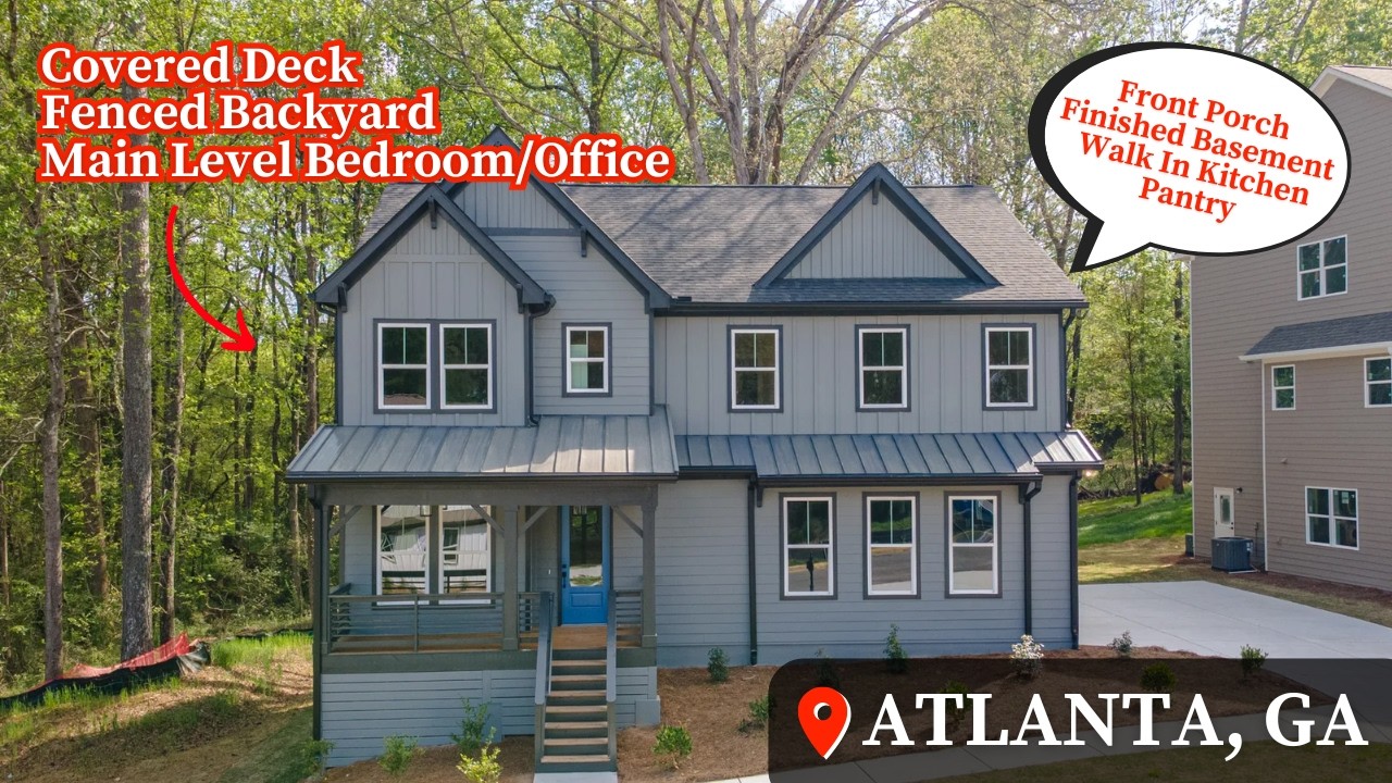 Living In Atlanta, GA | Walk-In Kitchen Pantry | Home Tour | Addison Plan | Atlanta New Homes Living In Atlanta, GA | Walk-In Kitchen Pantry | Home Tour | Addison Plan | Atlanta New Homes