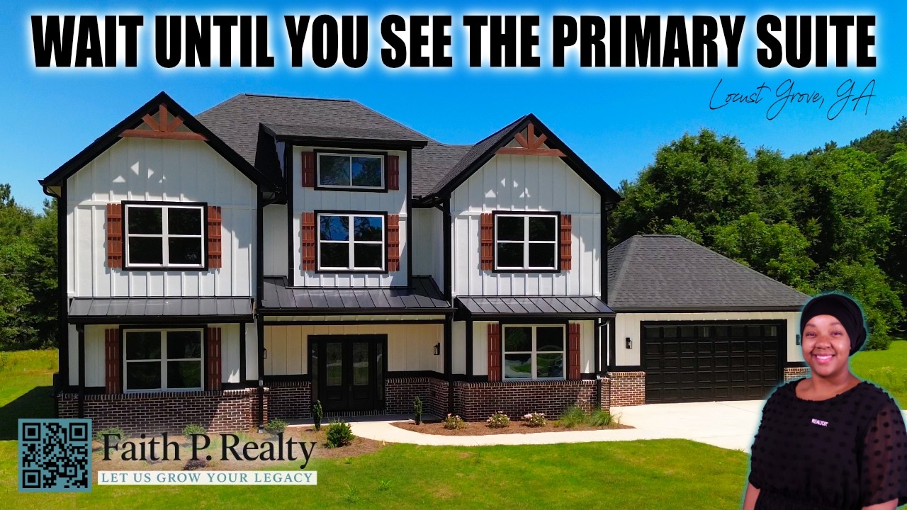 Luxury Home Tour in Locust Grove GA | Balcony Views, Open Living & Stunning Primary Suite