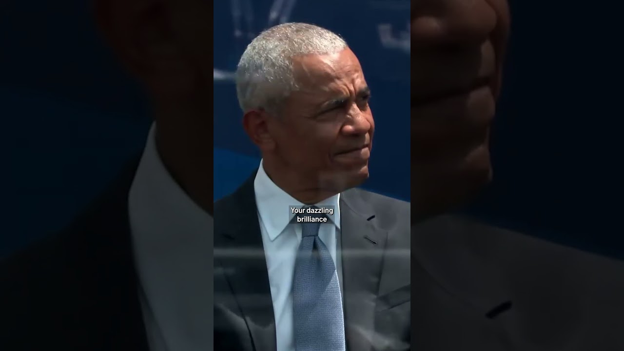 Michelle Obama’s speech brings former President Barack Obama to tears Michelle Obama’s speech brings former President Barack Obama to tears