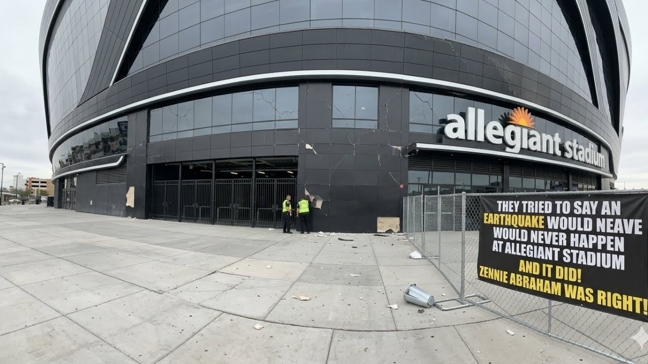Raiders Las Vegas Allegiant Stadium Earthquake Chance Panned In 2019, 4.1 Earthquake Yesterday Raiders Las Vegas Allegiant Stadium Earthquake Chance Panned In 2019, 4.1 Earthquake Yesterday