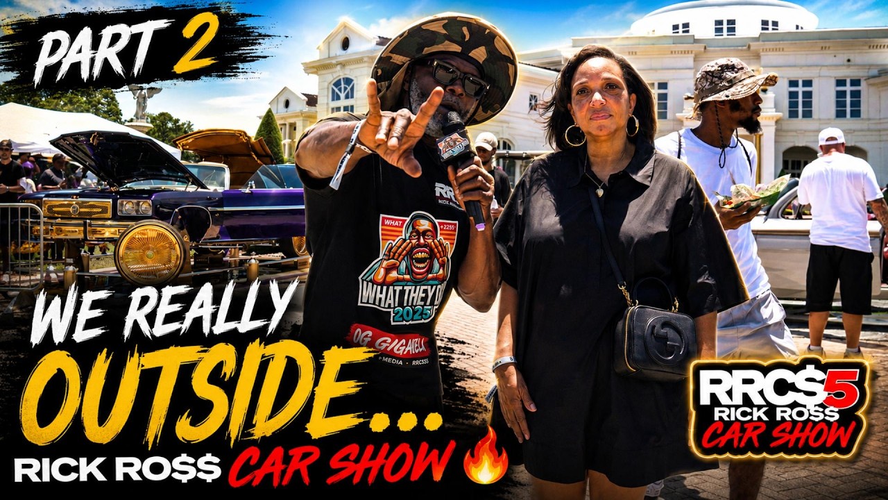 RICK ROSS CAR SHOW 2026 PART 2 🔥 WE REALLY OUTSIDE | EXCLUSIVE PROMISE LAND FOOTAGE