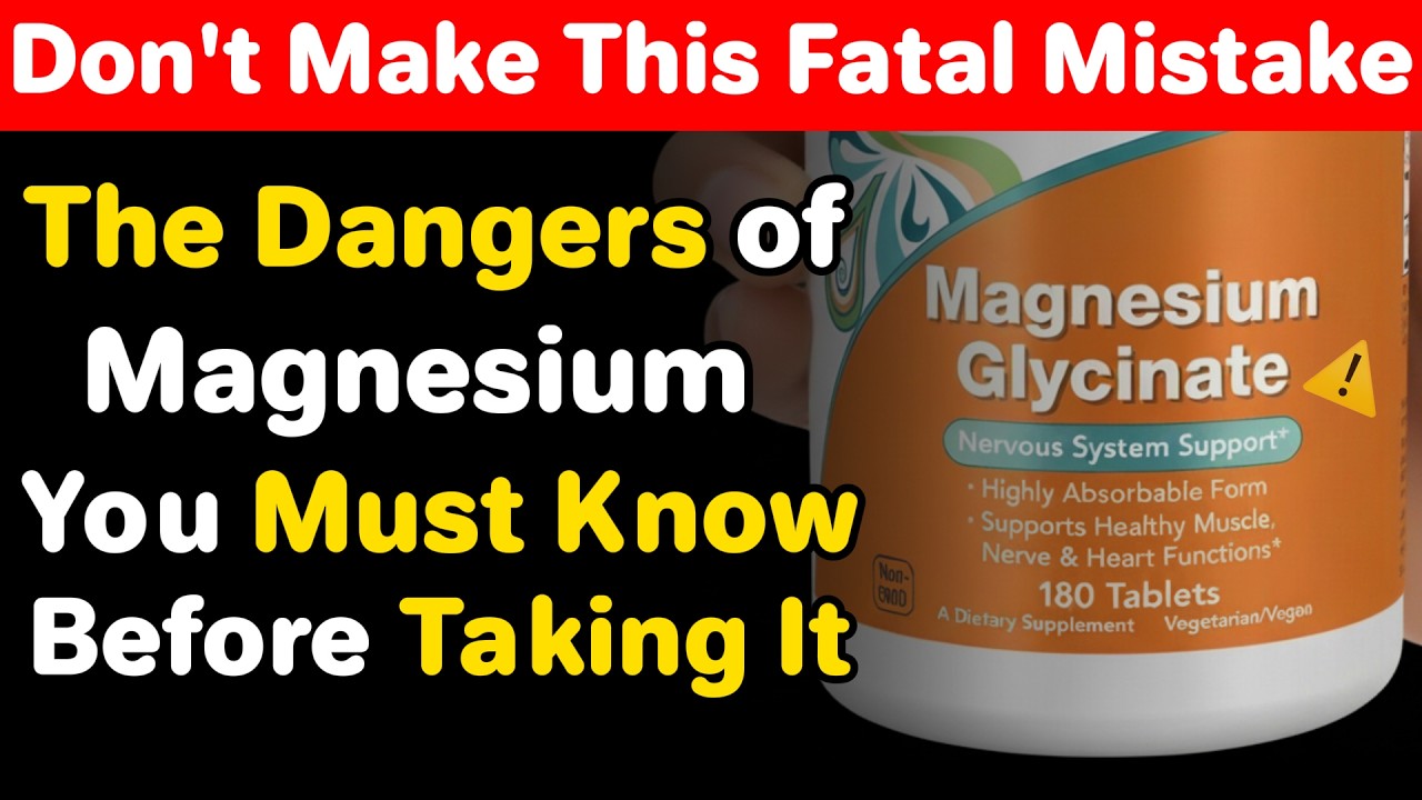 4 Warning Signs You Should Never Take Magnesium, 5 Signs You Must Take It Daily!