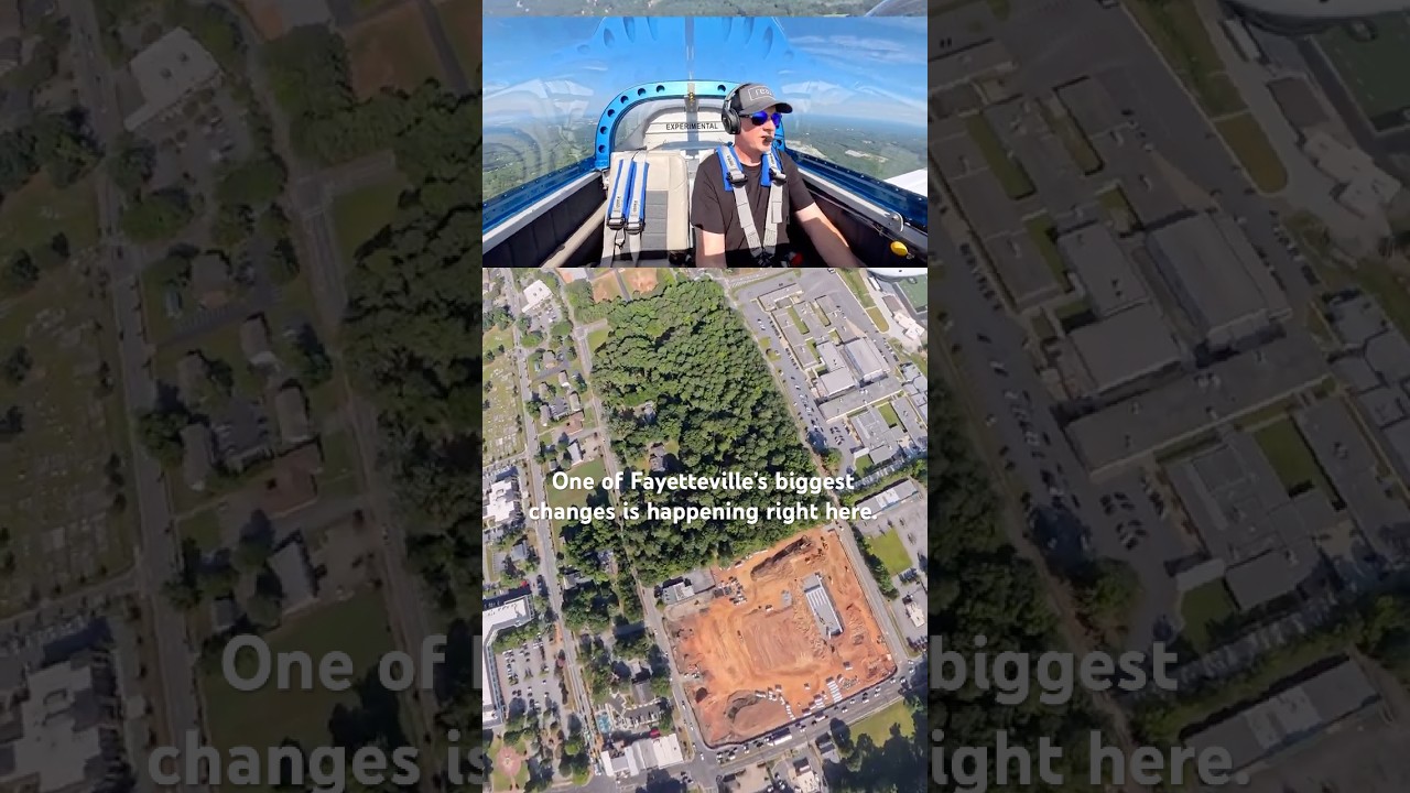 A Bird’s-Eye View of Downtown Fayetteville, Georgia ✈️ A Bird’s-Eye View of Downtown Fayetteville, Georgia ✈️