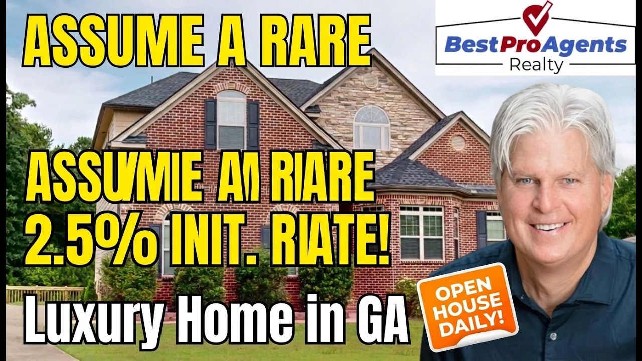🎥 Can You Assume a 2.5% Interest Rate VA Loan on This Fayetteville Masterpiece?