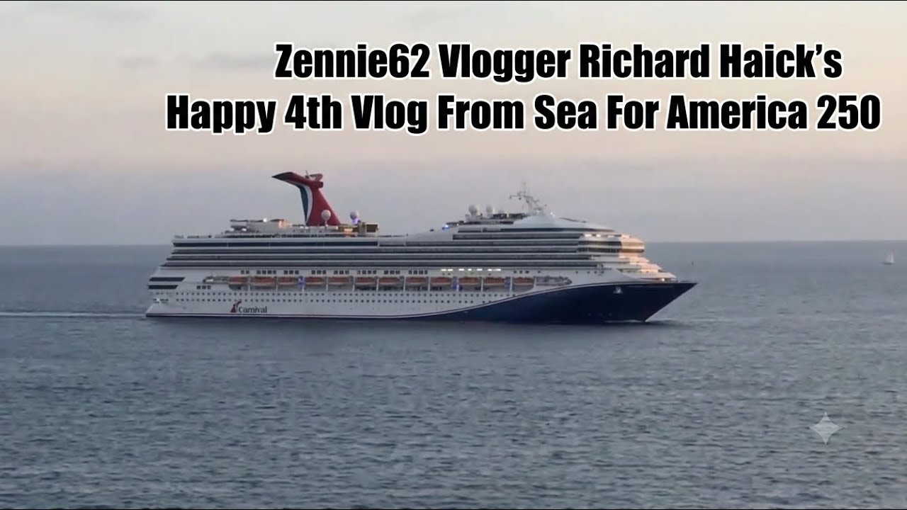 Carnival Cruises Sponsoring 4th of July Fireworks in San Diego – by Richard Haick