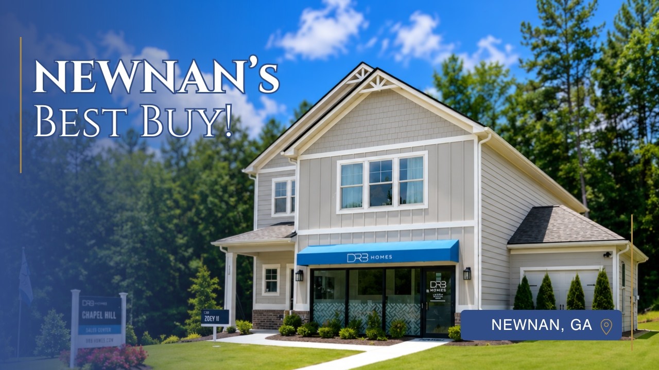 Discovering Newnan, GA | DRB Homes Zoey II Model | Starting from 0K | New Construction Home Tour