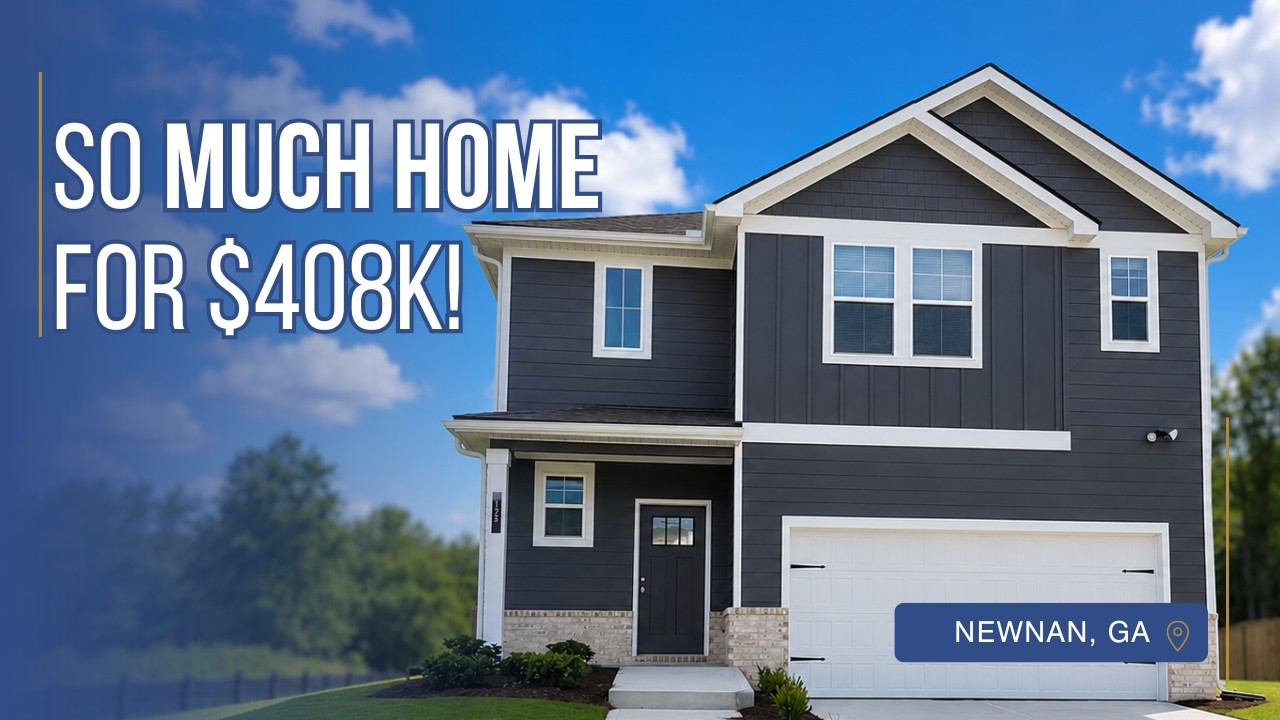 Discovering Newnan, GA | DRB Homes Milhaven Model | Starting from 8K | New Construction Home Tour