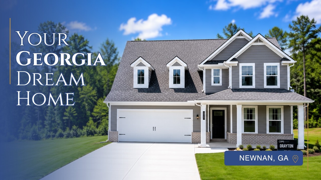 Discovering Newnan, GA | DRB Homes Drayton Model | Starting from 9K | New Construction Home Tour