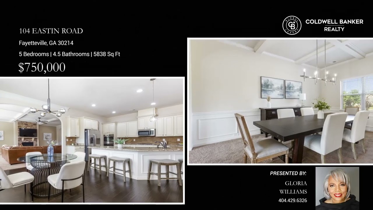Gloria Williams|104 Eastin Road|Fayetteville, GA|ColdwellBankerHomes.com