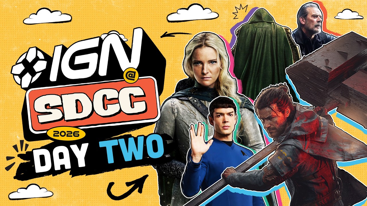IGN at San Diego Comic Con 2026 – Day 2 | The Walking Dead, Marvel MCU, Control Resonant, and More IGN at San Diego Comic Con 2026 – Day 2 | The Walking Dead, Marvel MCU, Control Resonant, and More