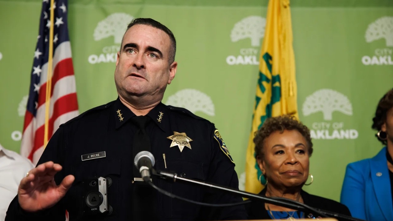 James Beere Is New Oakland Police Chief: Mayor Lee Intros James Beere As New Oakland Police Chief James Beere Is New Oakland Police Chief: Mayor Lee Intros James Beere As New Oakland Police Chief