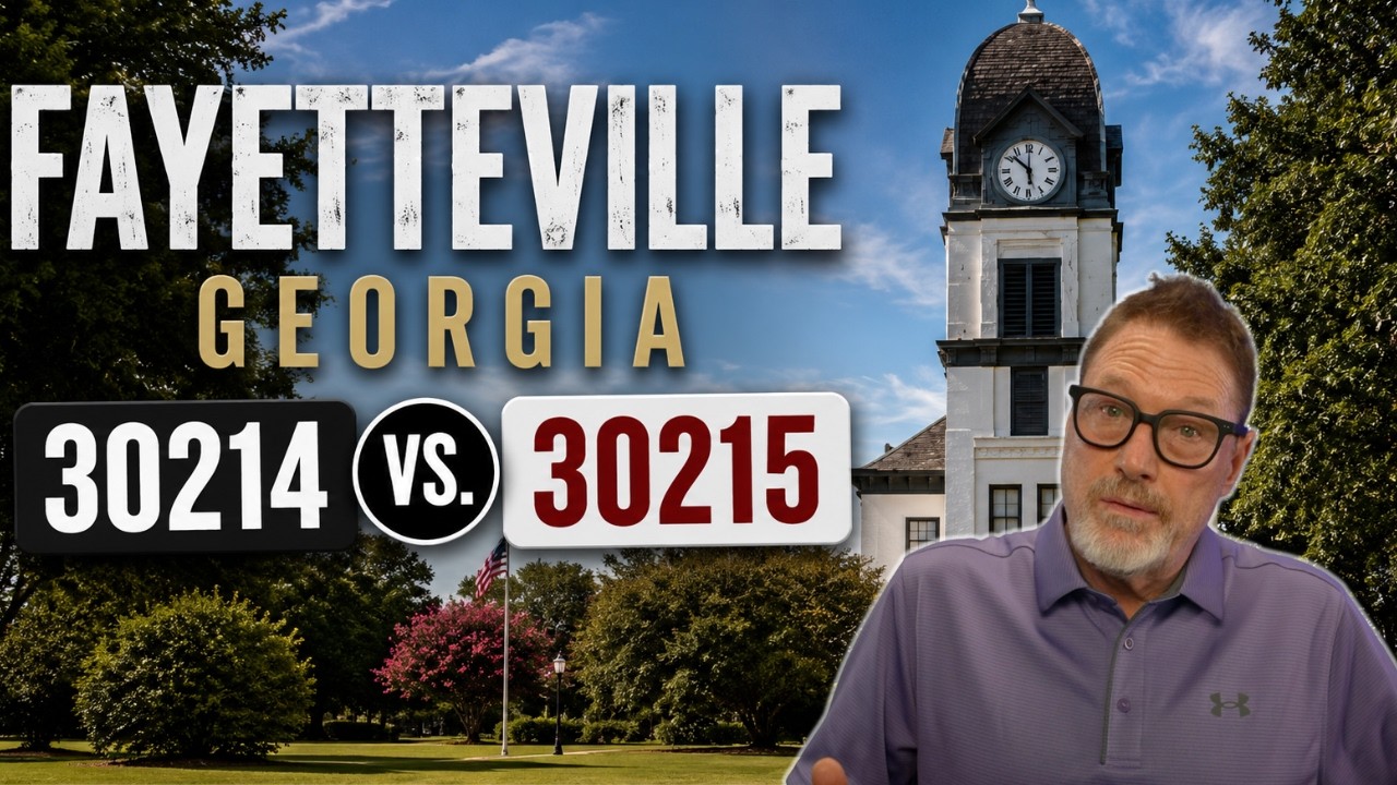 Living in Fayetteville GA | What You MUST Know Before Moving (30214 vs 30215)