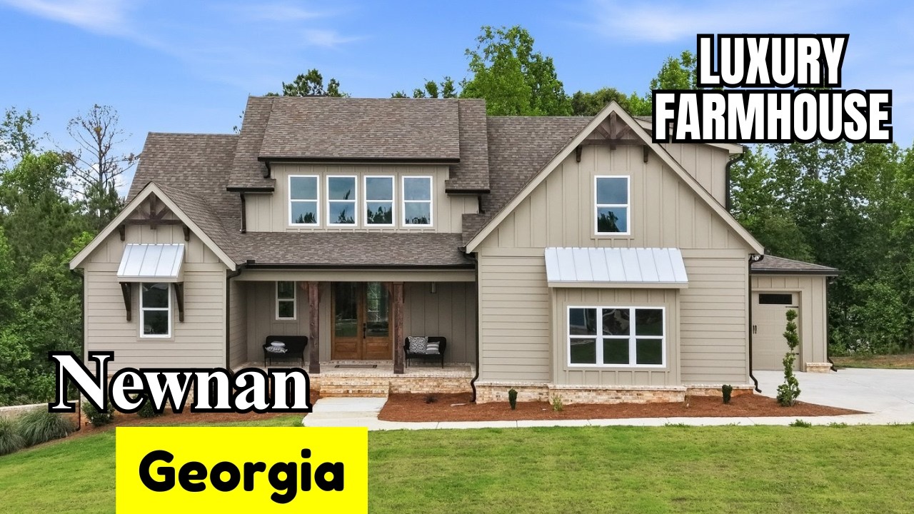 Living in Newnan, GA | INSIDE M Luxury Barnhouse with 5 Bedrooms and 2000 SF Basement