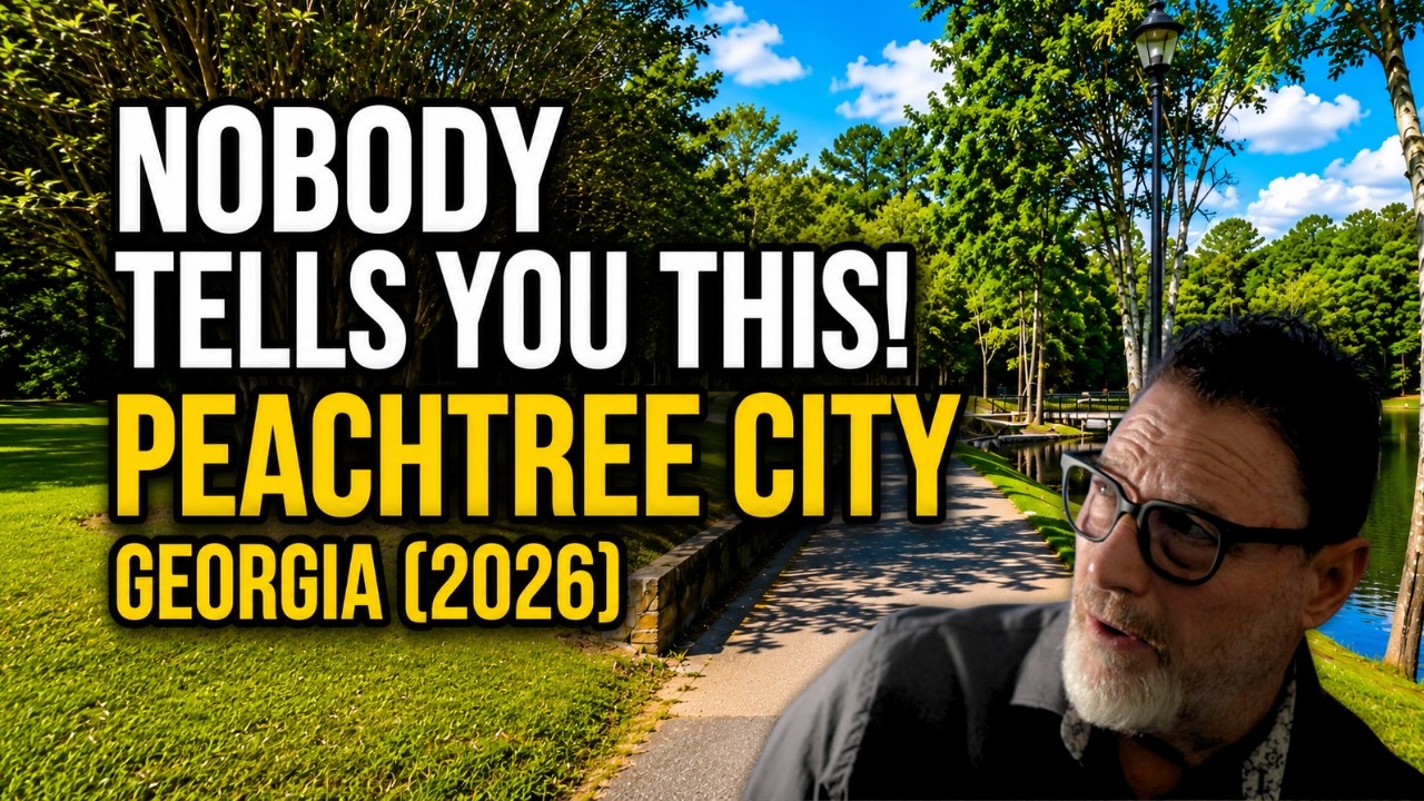 Living in Peachtree City, Georgia (2026) | What Nobody Tells You