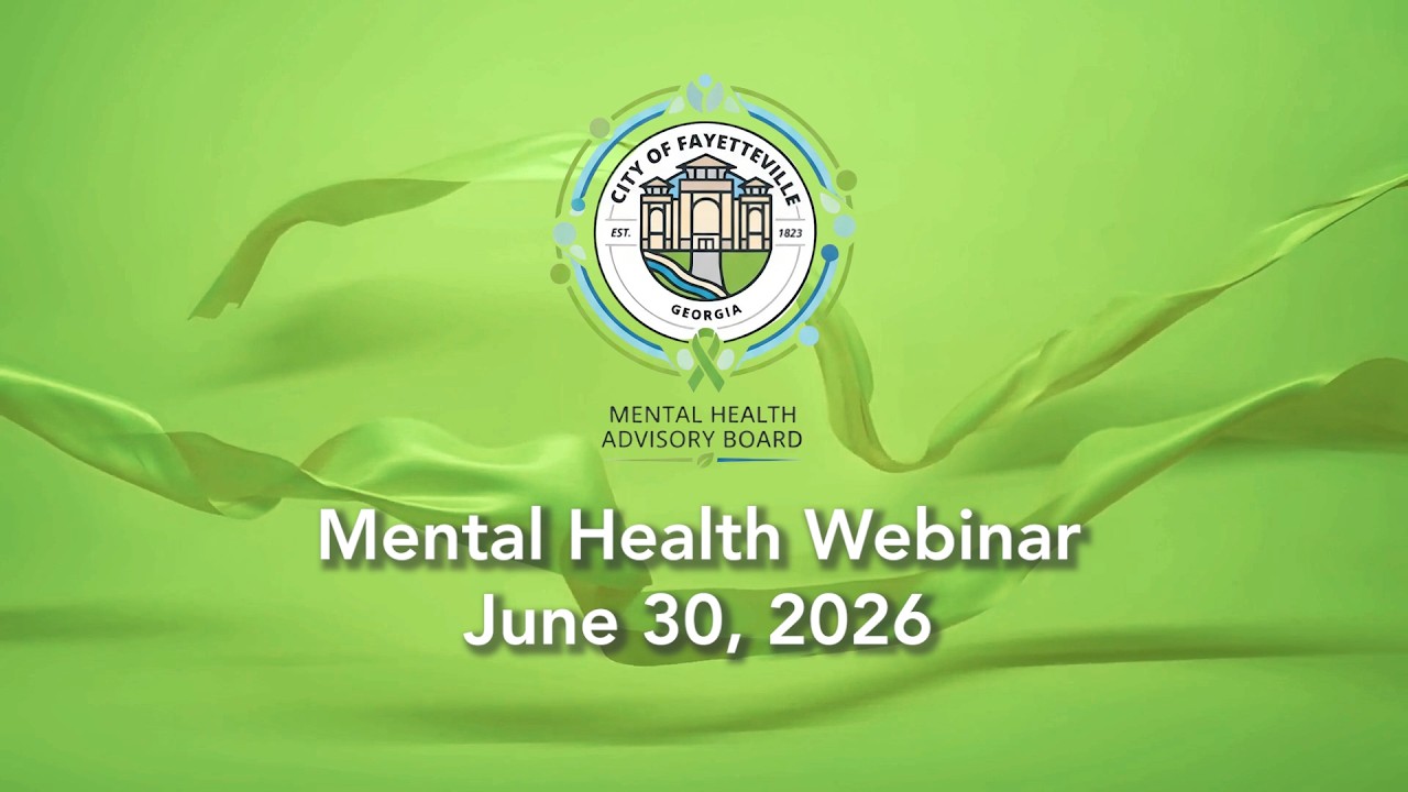 Mental Health Webinar | June 30, 2026