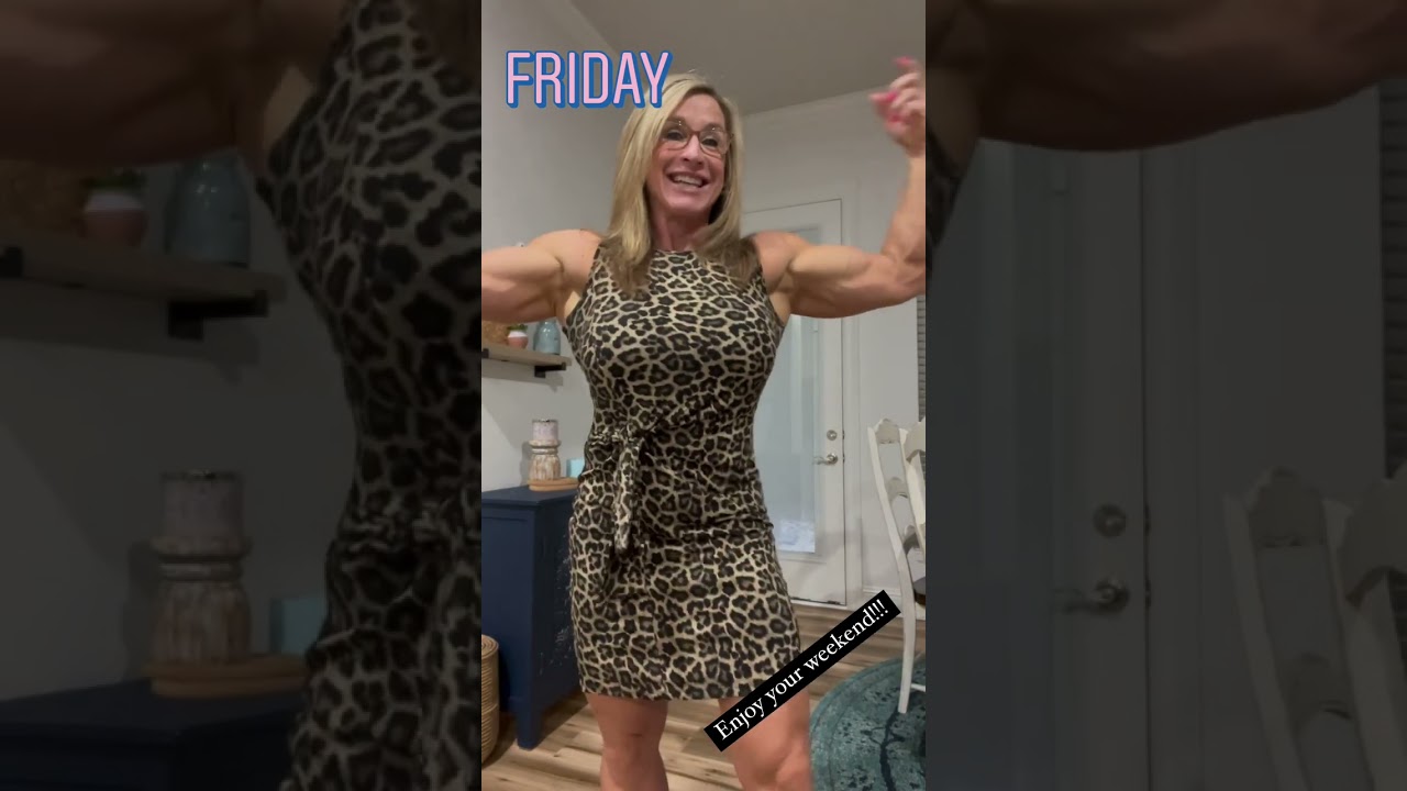 Muscle Friday: Female Bodybuilder Flexes Insane Arms!