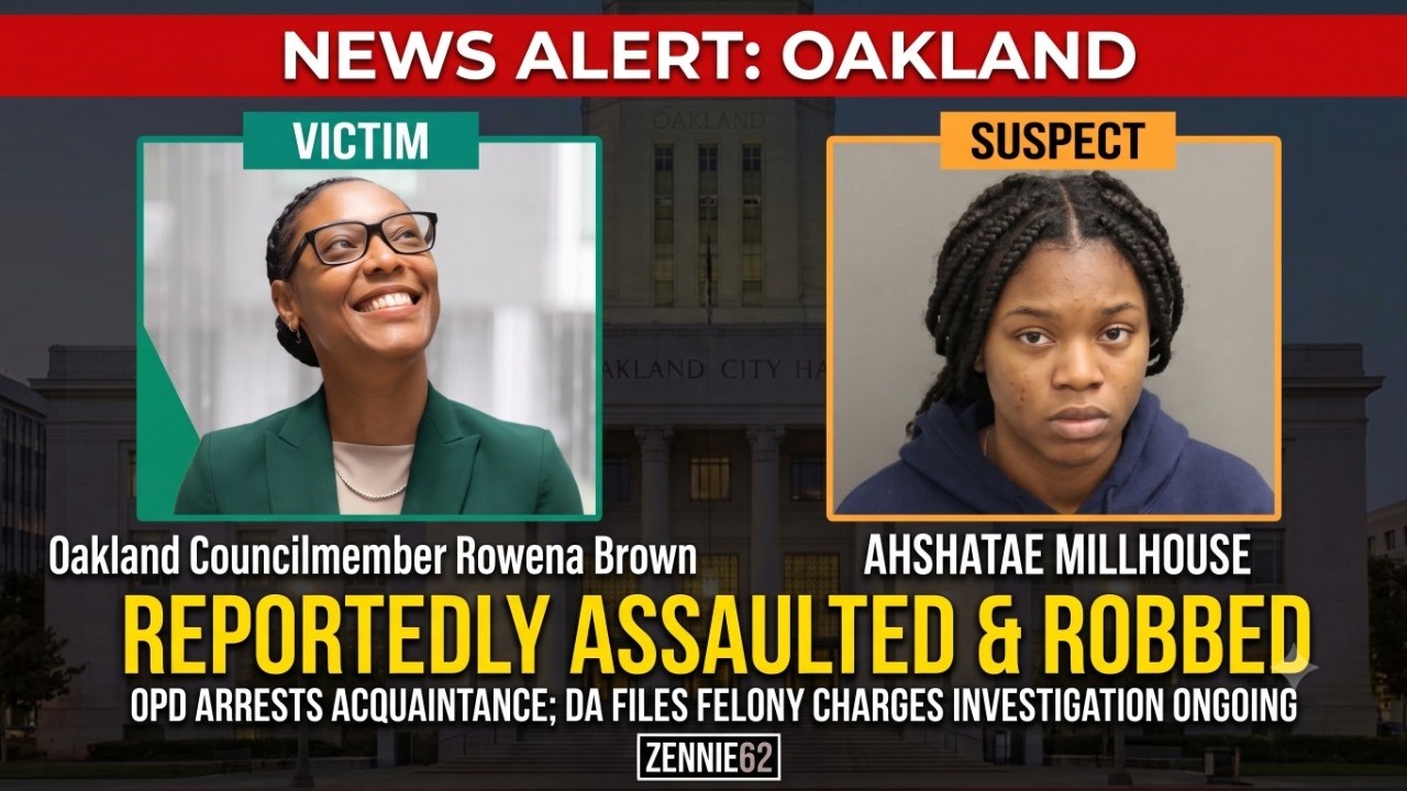 Oakland News: Oakland Councilmember Rowena Brown Assaulted and Robbed By Ahshatae Millhouse