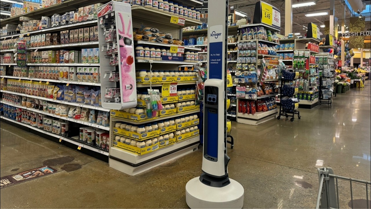 Tally A Self Inventory Robot At Kroger’s Fayetteville GA Store On Hwy 85