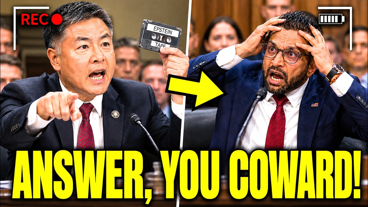Ted Lieu CRUSHES Kash Patel in Just 67 Seconds With Explosive Epstein Tape Ted Lieu CRUSHES Kash Patel in Just 67 Seconds With Explosive Epstein Tape