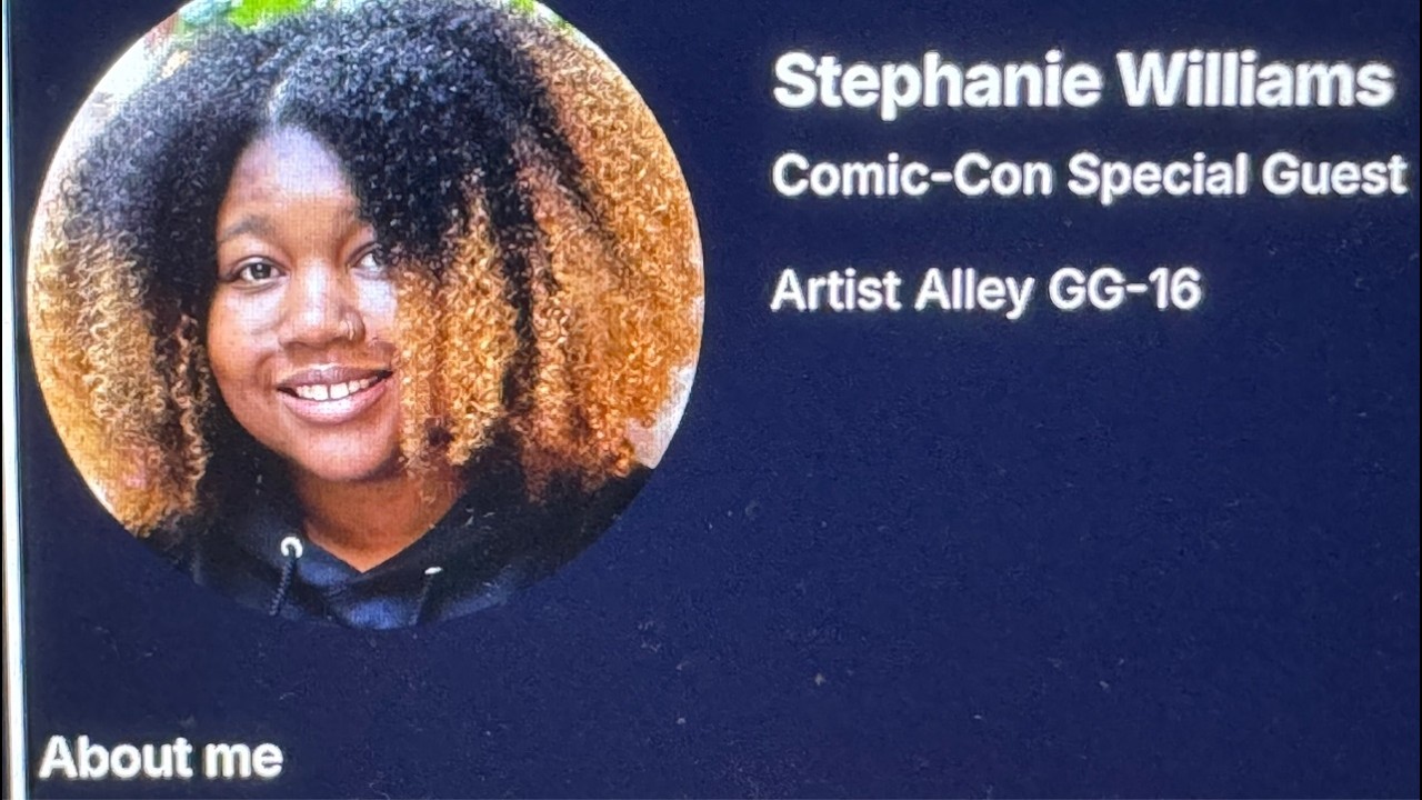 The Black Panel At San Diego Comic Con 2026 Features Comic Writer Stephanie Williams Of Artist Alley