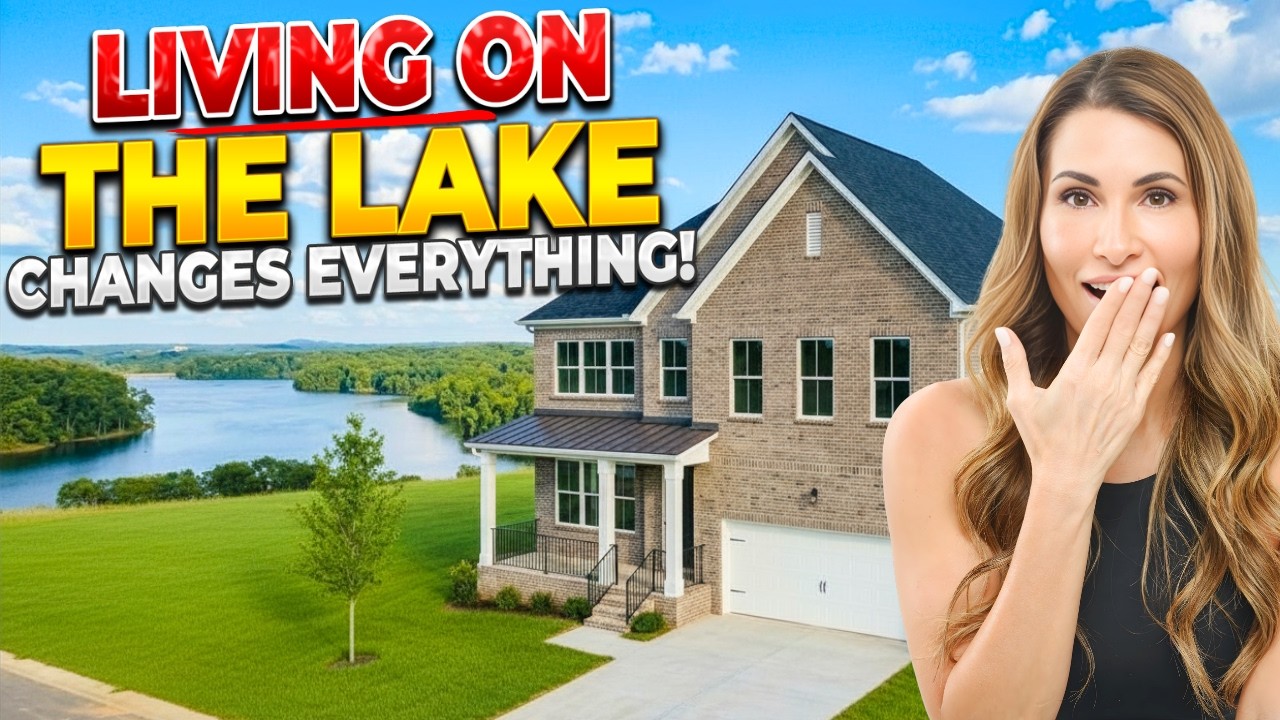 Touring a Luxury Lakefront Home in Atlanta GA’s Top Suburb and Premier 55+ Community!