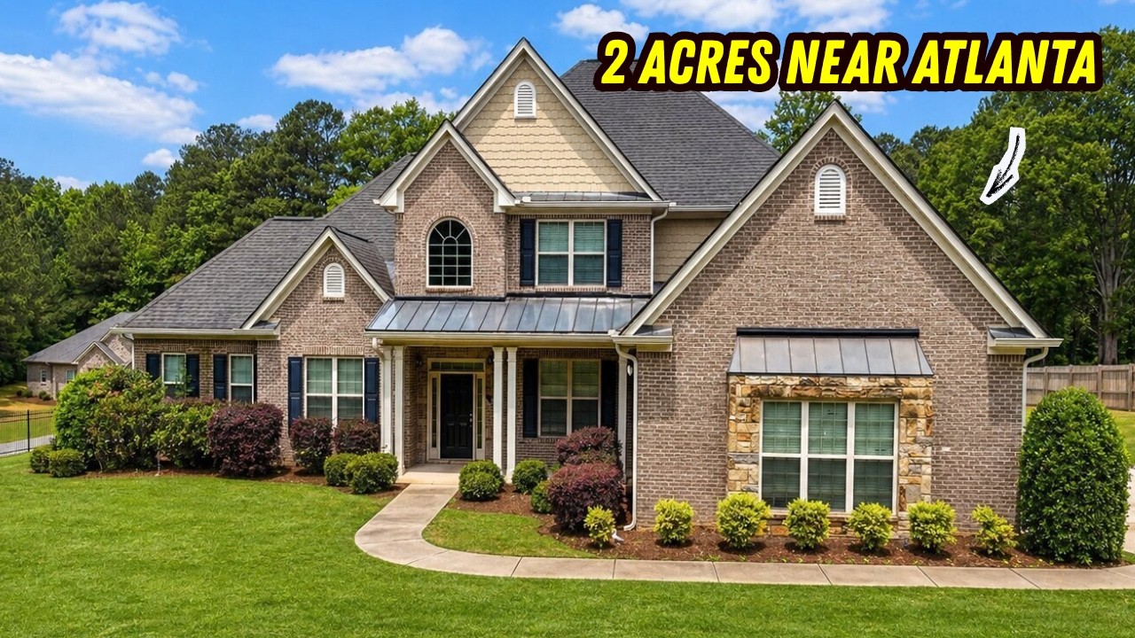 What 9K Buys You in Fayetteville GA | 2 Acres of Brick Luxury What 9K Buys You in Fayetteville GA | 2 Acres of Brick Luxury