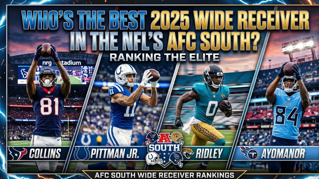 Who’s The Best Wide Receiver In The NFL’s AFC South – Zennie Abraham Looks At The Numbers Who’s The Best Wide Receiver In The NFL’s AFC South – Zennie Abraham Looks At The Numbers