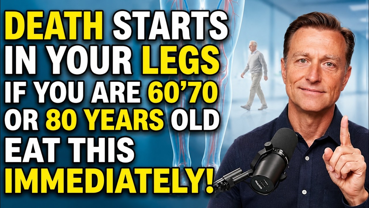 Your Legs Weaken First! Eat These 6 Foods to Strengthen Them FAST | Dr. Eric Berg Your Legs Weaken First! Eat These 6 Foods to Strengthen Them FAST | Dr. Eric Berg