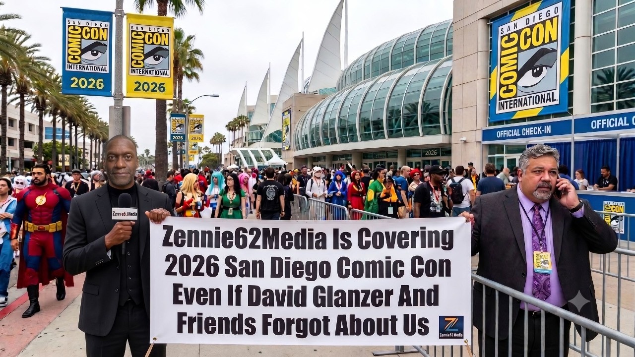 Zennie62Media Is Covering 2026 San Diego Comic Con Even If David Glanzer And Friends Forgot About Us
