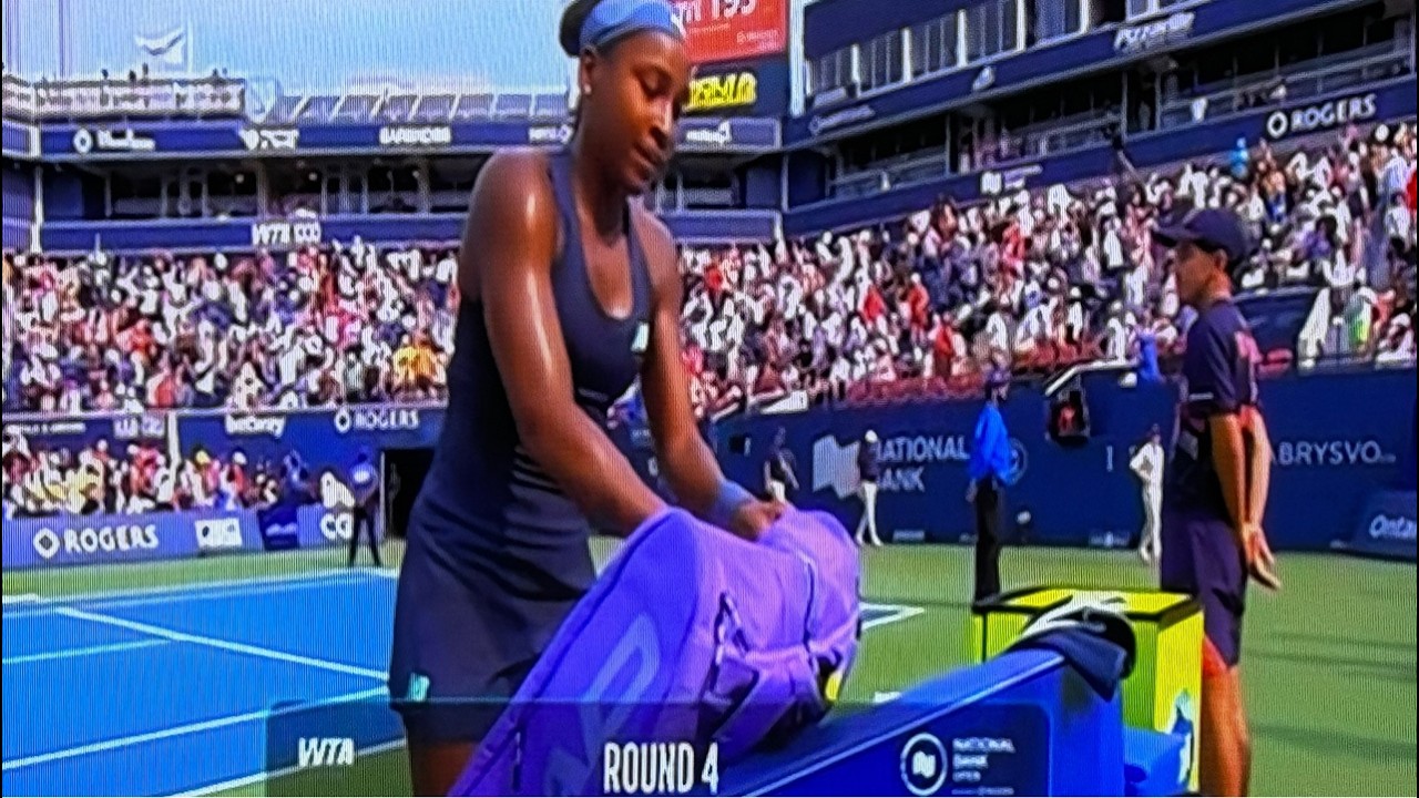 Coco Gauff In 2026 Toronto Tennis Semifinal After Win Over Alina Korneeva In Straight Sets Coco Gauff In 2026 Toronto Tennis Semifinal After Win Over Alina Korneeva In Straight Sets