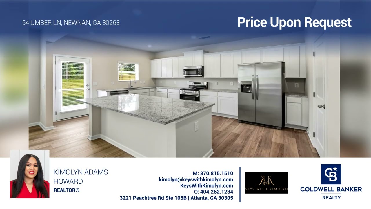 Kimolyn Adams Howard|54 Umber Ln|Newnan, GA|ColdwellBankerHomes.com