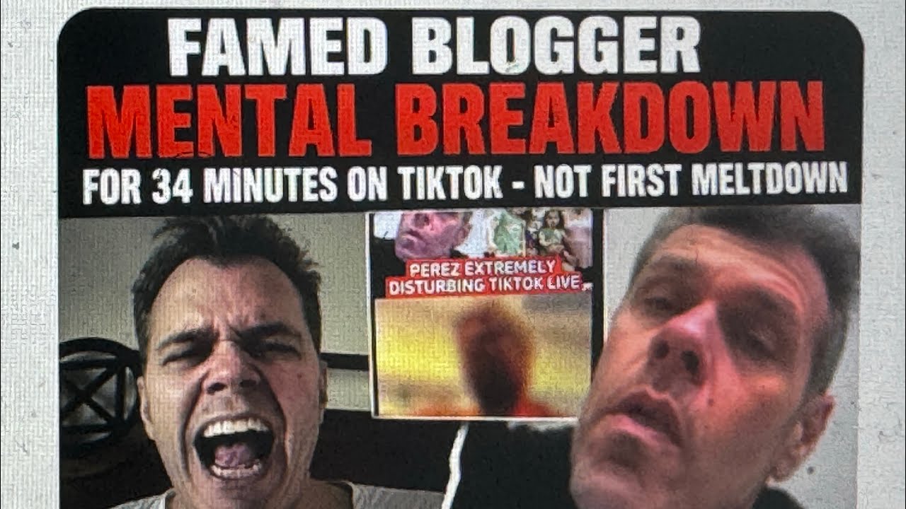 Perez Hilton TikTok: Perez Hilton TikTok Meltdown Ran For 34 Minutes Not First Mental Illess Episode Perez Hilton TikTok: Perez Hilton TikTok Meltdown Ran For 34 Minutes Not First Mental Illess Episode